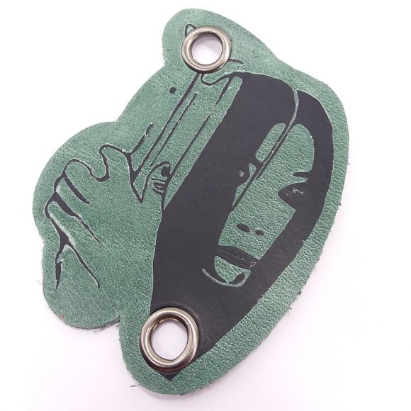 Custom Roller Skates Grudge shoe charm   Leather halloween shoe charm - Picture 2 of 9